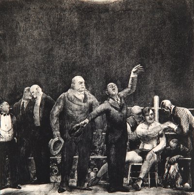 Introducing John L. Sullivan by George Wesley Bellows